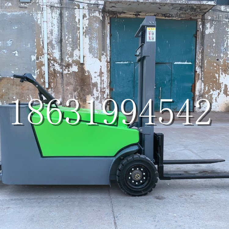 博湖县小型电动叉车1吨2吨步行站驾式电瓶堆高充电装卸车液压升降车铲车